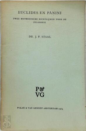 Euclides en Pāṇini - J. F. Staal