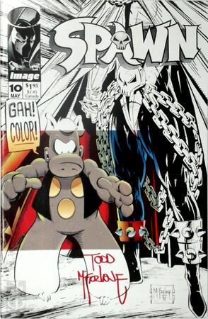 Spawn #10. May 1993. [Signed by Todd McFarlane] - Todd McFarlane