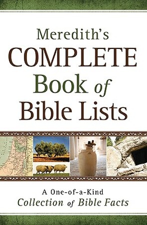 Meredith's Complete Book of Bible Lists - Joel L. Meredith