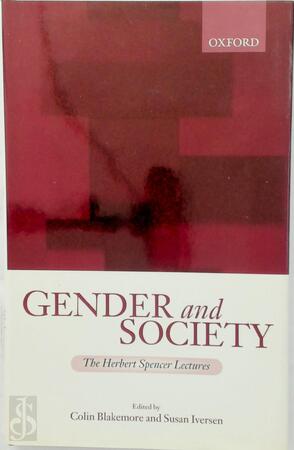 Gender and Society - Colin Blakemore, Susan D. Iversen