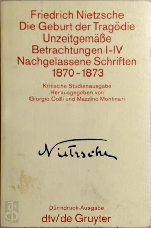 Sämtliche Werke - Friedrich Nietzsche Sämtliche Werke - Friedrich Nietzsche
