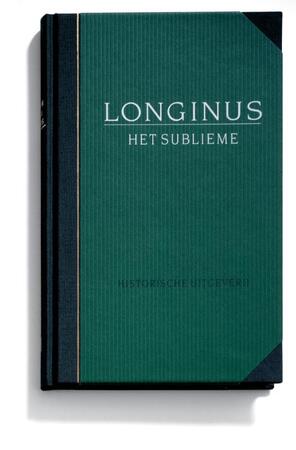 Het sublieme - Longinus, J.M.J. Sicking Het sublieme - Longinus, J.M.J. Sicking