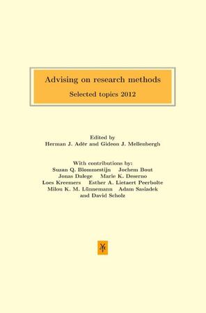 Advising on research methods - Advising on research methods -