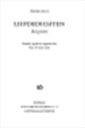 Liefdedichten elegieën - Tibullus Liefdedichten elegieën - Tibullus