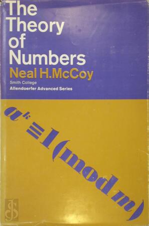 The theory of Numbers - Neal H. McCoy The theory of Numbers - Neal H. McCoy