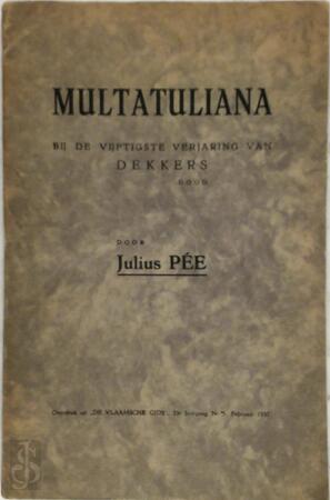 Multatuliana - Julius Pée