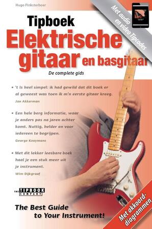 Tipboek Elektrische gitaar en basgitaar - Hugo Pinksterboer