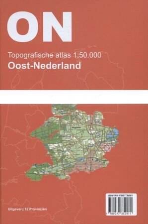 Topografische Atlas 1:50.000 Oost Nederland - 