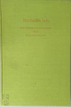Bescheiden solo - Benoit Bescheiden solo - Benoit