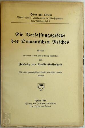 Die verfassungsgesetzte des Osmanischen reiches - Turkey