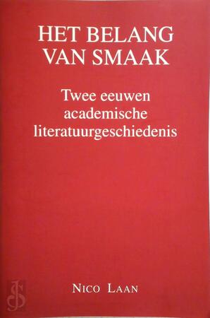 Het belang van smaak - Nico Laan