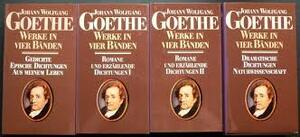 Werke in vier Bänden - Johann Wolfgang Goethe Werke in vier Bänden - Johann Wolfgang Goethe