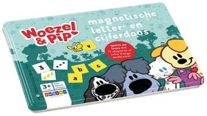 Woezel & Pip magnetische letter- en cijferdoos - Woezel & Pip magnetische letter- en cijferdoos -