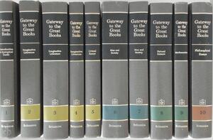 Gateway to the Great Books - 10 volumes - Robert Maynard Hutchins Gateway to the Great Books - 10 volumes - Robert Maynard Hutchins