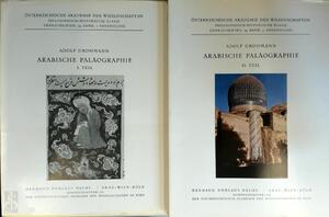 Arabische Paläographie, Etc. [With Plates.]. - Adolf Grohmann