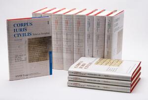 Corpus iuris civilis compleet - 