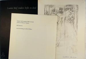 Laatste brief rondom liefde en dood gericht tot Eleonore Vigenon - Jef Geeraerts Laatste brief rondom liefde en dood gericht tot Eleonore Vigenon - Jef Geeraerts