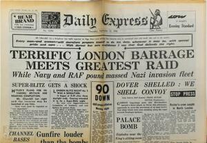 Images of War 1939-1945. The Blitz over Britain. - Vicky Thomas [Editor]