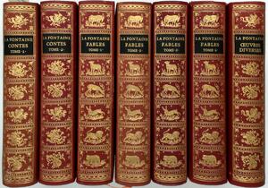 Fables, Contes et Oeuvres Diverses (7 volumes) - Jean de La Fontaine