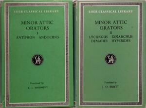 Minor Attic Orators: Lycurgus. Dinarchus. Demades. Hyperides - J. O. Burtt Minor Attic Orators: Lycurgus. Dinarchus. Demades. Hyperides - J. O. Burtt