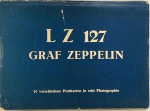 LP 127 Graf Zeppelin 10 verschiedene postkarten in echt photographie - N/a
