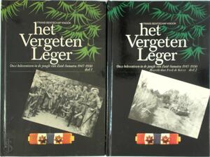 Het vergeten leger - 2 delen - Frans Bentschap Knook Het vergeten leger - 2 delen - Frans Bentschap Knook