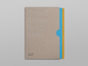 Arnulf Rainer buigt kleur /Aan het einde van de regenboog - Rudi Fuchs, Ina van Zyl