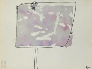 Patrick Conrad - Originele tekening (1967) - CONRAD, Patrick