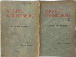August Strindberg. Leven en werken I & II - Piet Schepens August Strindberg. Leven en werken I & II - Piet Schepens
