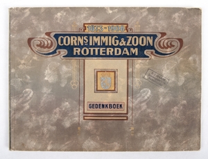 Na vijf en dertig jaren. Gedenkboek der Koninklijke Boek- en Steendrukkerij, Boekbinderij en Lichtdrukinrichtingen van Corns. Immig & Zoon, 1873-1908 - Corns Immig (En Zoon.)