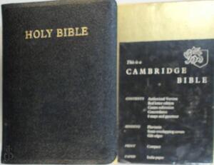 Cambridge compact Bible - N/a