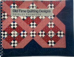 Old-time quilting designs - S. Thompson