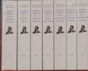 Nagelaten fragmenten - Set van 7 delen - Friedrich Nietzsche Nagelaten fragmenten - Set van 7 delen - Friedrich Nietzsche