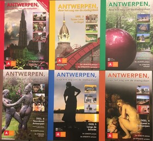 Antwerpen door het oog van de stadsgidsen - 6 delen - Koninklijke Gidsenvereniging van Antwerpen, Luc Corremans Antwerpen door het oog van de stadsgidsen - 6 delen - Koninklijke Gidsenvereniging van Antwerpen, Luc Corremans