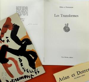 Les Transformes [one of 50 signed copies] - Christian Dotremont, Jean-Michel Atlan, Pierre Alechinsky [Pref.]