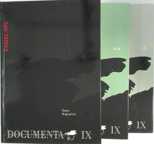 Documenta IX - 3 volumes - Nicola Von Velsen Documenta IX - 3 volumes - Nicola Von Velsen