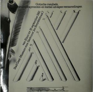 Gotische meubels, meubelfragmenten en textiel uit eigen Verzamelingen - A. Stroobants