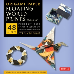Origami paper floating world ukiyo-e (small) - Tuttle Publishing Origami paper floating world ukiyo-e (small) - Tuttle Publishing