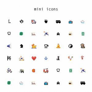 Mini icons - Pepin Van Roojen Mini icons - Pepin Van Roojen