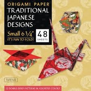 Origami paper traditional japanese designs - small - Tuttle Publishing Origami paper traditional japanese designs - small - Tuttle Publishing
