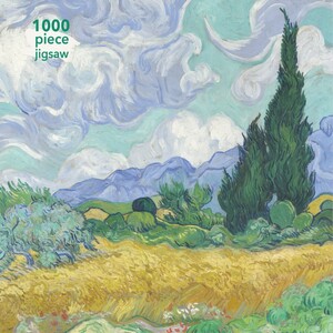 VINCENT VAN GOGH: WHEATFIELD WITH CYPRESS - VINCENT VAN GOGH: WHEATFIELD WITH CYPRESS -