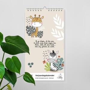 Verjaardagskalender 'Ik ga slapen, ik ben moe' - 