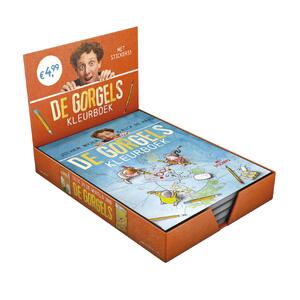 Gorgels Kleurboek Display 10 ex - Jochem Myjer Gorgels Kleurboek Display 10 ex - Jochem Myjer