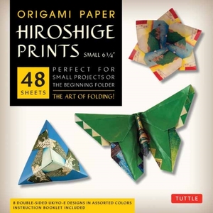 Origami paper hiroshige prints small - Tuttle Publishing Origami paper hiroshige prints small - Tuttle Publishing