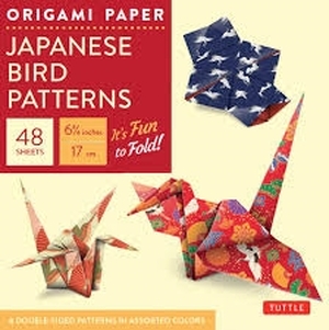 Origami paper: japanese bird patterns (small) - Tuttle Publishing Origami paper: japanese bird patterns (small) - Tuttle Publishing