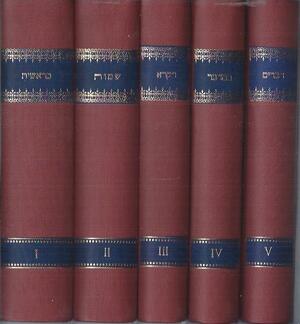 Nederlandsche vertaling van den Pentateuch benevens eene Nederlandsche verklarende vertaling van Rashie's Pentateuch-commentaar - 