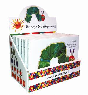 Rupsje Nooitgenoeg mini display 12 ex - Eric Carle