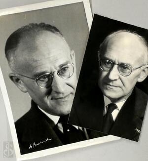 Albert van Hoogenbemt [2 portretfoto's] - VAN HOOGENBEMT, Albert