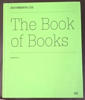 dOCUMENTA (13 )Catalog 1/3 - Unknown