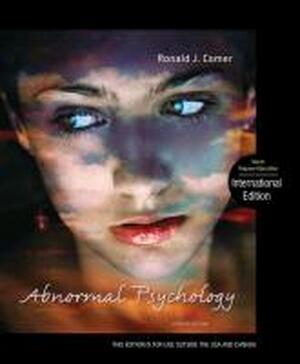 Abnormal Psychology - Ronald J Comer Abnormal Psychology - Ronald J Comer